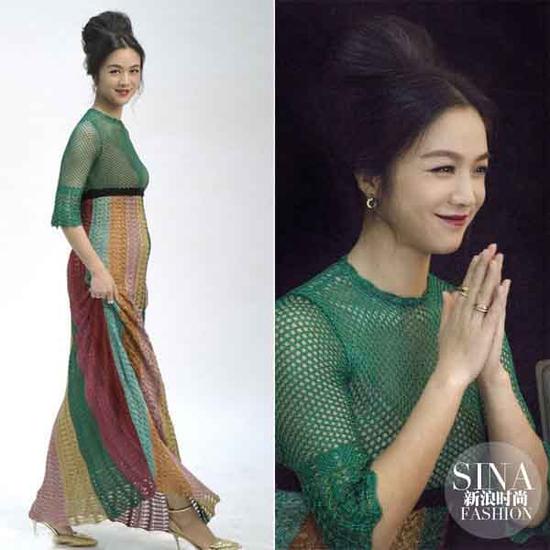 顏值還是完美滴，只是那裙子是個(gè)什么鬼