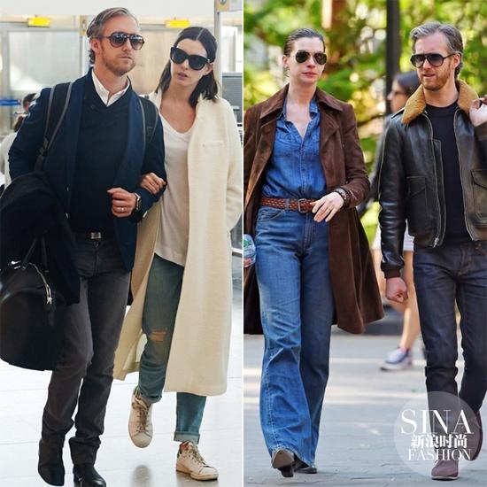 孕前海瑟薇跟老公出街，簡(jiǎn)直就是穿搭范本