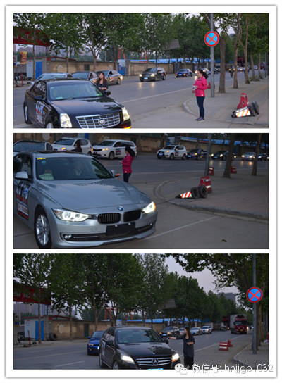 七點(diǎn)二十左右，43輛車分批駛?cè)電W斯卡汽車影院并領(lǐng)取電影票。