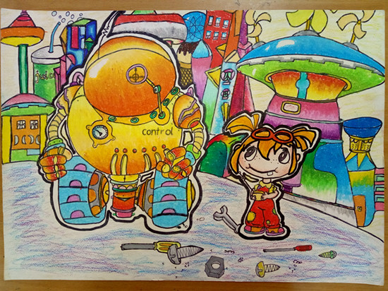 李培瑤《我的智能伙伴》輔導(dǎo)教師：時(shí)尹航（工一?。? oldsrc=