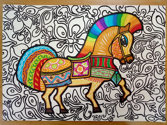 周楚文《馬蹄聲聲》輔導(dǎo)教師：時(shí)尹航（工一?。? oldsrc=