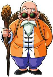 　《七龍珠》經(jīng)典形象龜仙人。