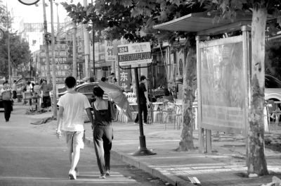 事發(fā)地點(diǎn)已被清理干凈。京華時報記者趙思衡攝