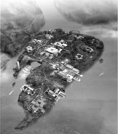 國際會(huì)都雁棲湖核心島