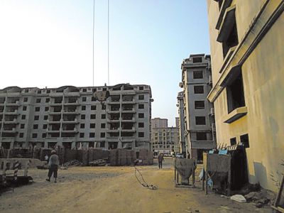 　適園雅居小區(qū)，已建起13棟住宅樓。