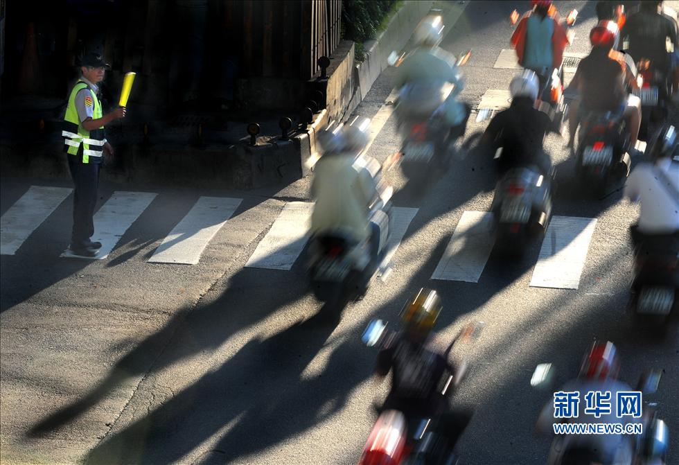 臺(tái)北“機(jī)車(chē)”掠影