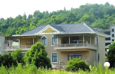 江西宜春，氣功大師王林在樟竹路紫薇山莊旁的別墅。圖/CFP