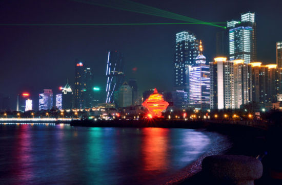 五四廣場(chǎng)夜景 攝影：Anry