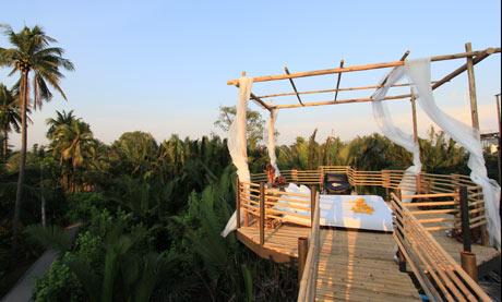 曼谷新式樹(shù)屋賓館 在未受侵染的凈土上入睡