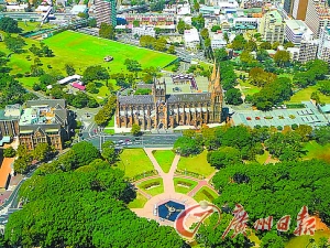 　　悉尼海德公園。