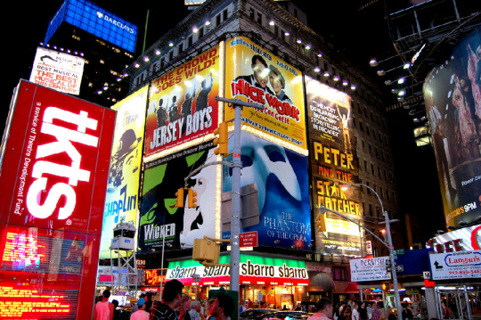 時(shí)代廣場(chǎng)的TKTS