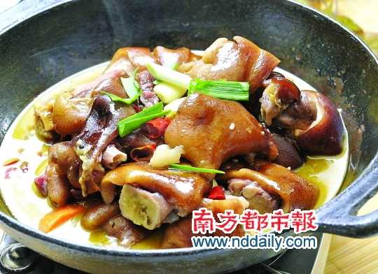 臘豬腳跟鹵豬手、南乳豬手味道是完全不同的