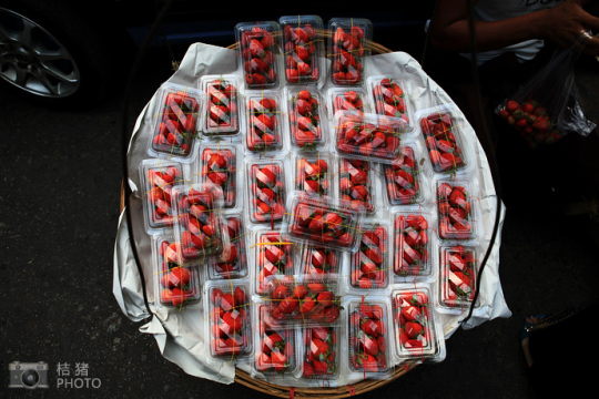 緬甸，繽紛的街邊平民小吃