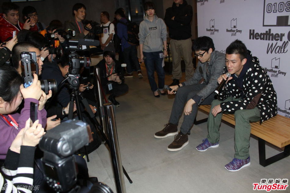 陳冠希助陣好友潮店開(kāi)張