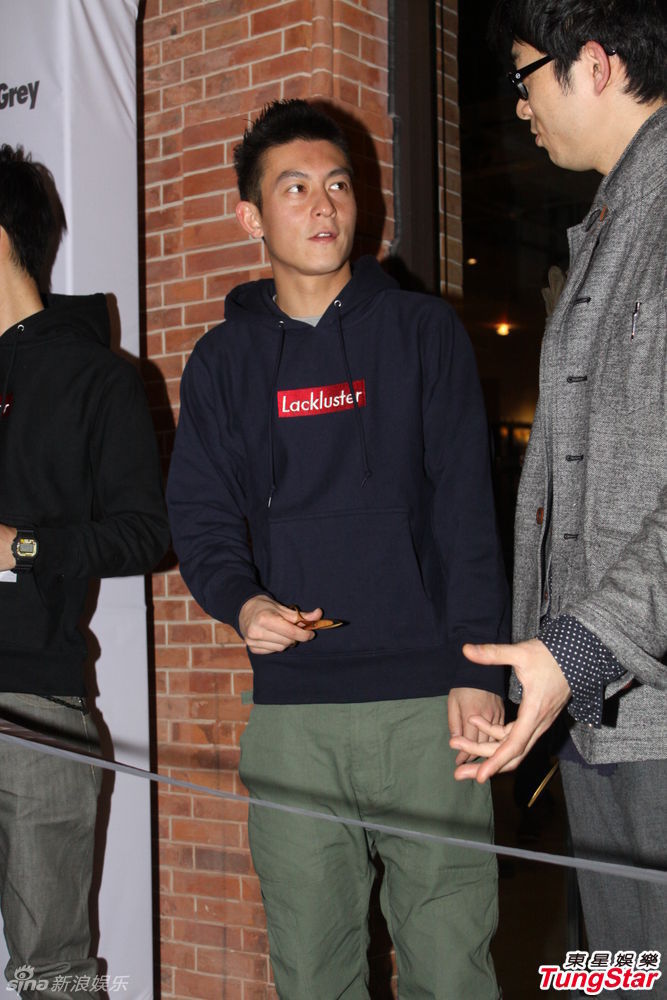 陳冠希助陣好友潮店開(kāi)張