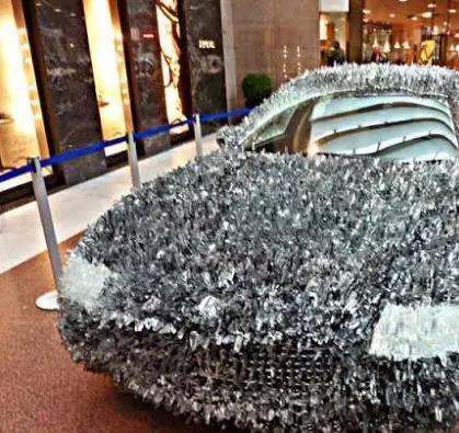 驚！車主用玻璃渣改裝瑪莎拉蒂