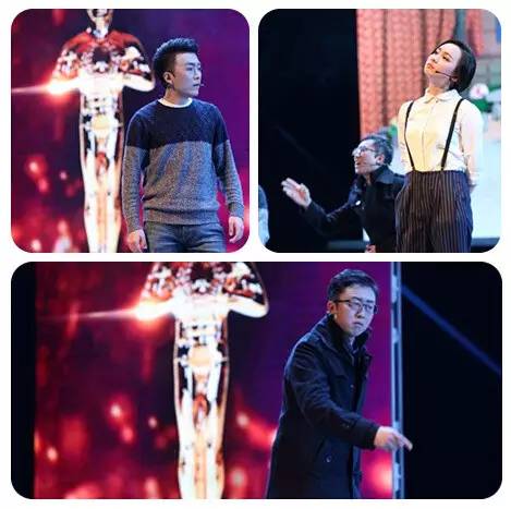 小品《聽daddy講一個故事》中，主播楊奕、夢茹、趙帥秒變表情帝！