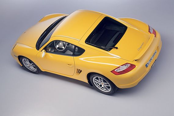 保時(shí)捷Cayman外觀(guān)