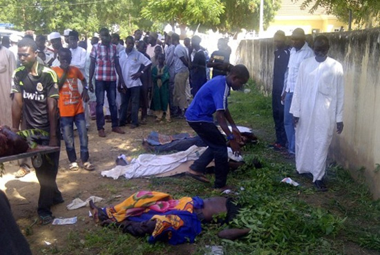 尼日利亞伊斯蘭極端武裝組織“博科圣地”約貝州古杰巴(Gujba)市的農(nóng)業(yè)學(xué)院，射殺數(shù)十名學(xué)生。