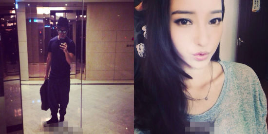 歐弟微博承認(rèn)結(jié)婚曬老婆美照。