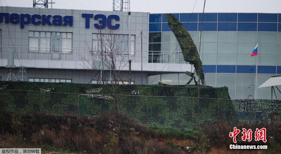 當?shù)貢r間1月29日，俄羅斯索契，2014年索契冬奧會，俄羅斯軍方在奧林匹克公園周邊部署放空導彈系統(tǒng)。