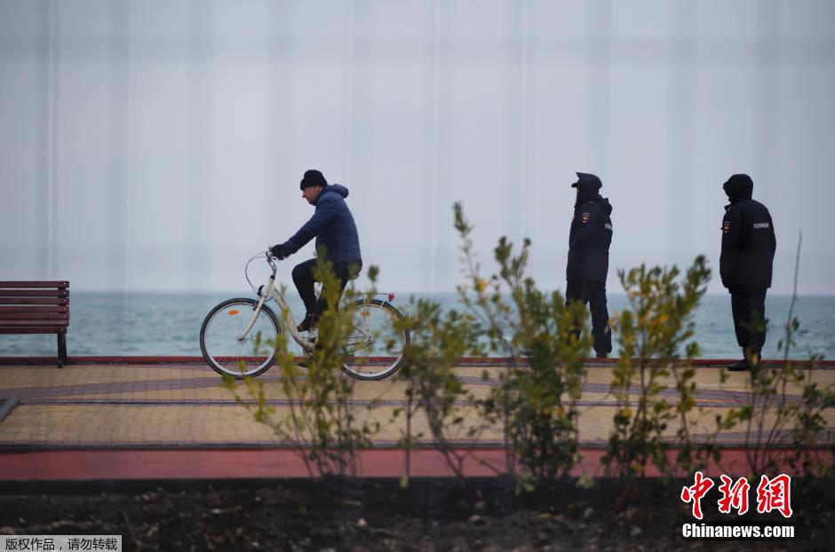 當?shù)貢r間1月29日，俄羅斯索契，2014年索契冬奧會，俄羅斯軍方在奧林匹克公園周邊部署放空導彈系統(tǒng)。