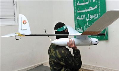 無(wú)人機(jī)：哈馬斯自制，在以領(lǐng)土上偵察時(shí)被擊落。