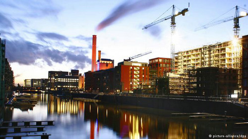 資料圖片：德國法蘭克福。（德國之聲電臺網(wǎng)站）