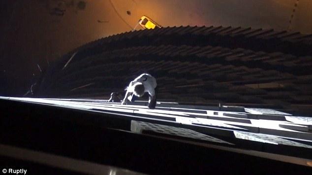 法國“蜘蛛人”夜攀世界最高扭曲大廈場(chǎng)面驚險(xiǎn)