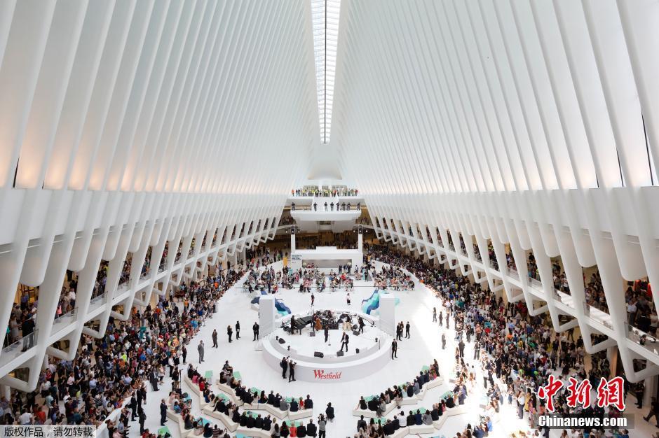 宛如白鴿浴火重生 紐約新世貿(mào)中心原址開(kāi)業(yè) 宛如白鴿浴火重生 紐約新世貿(mào)中心原址開(kāi)業(yè)