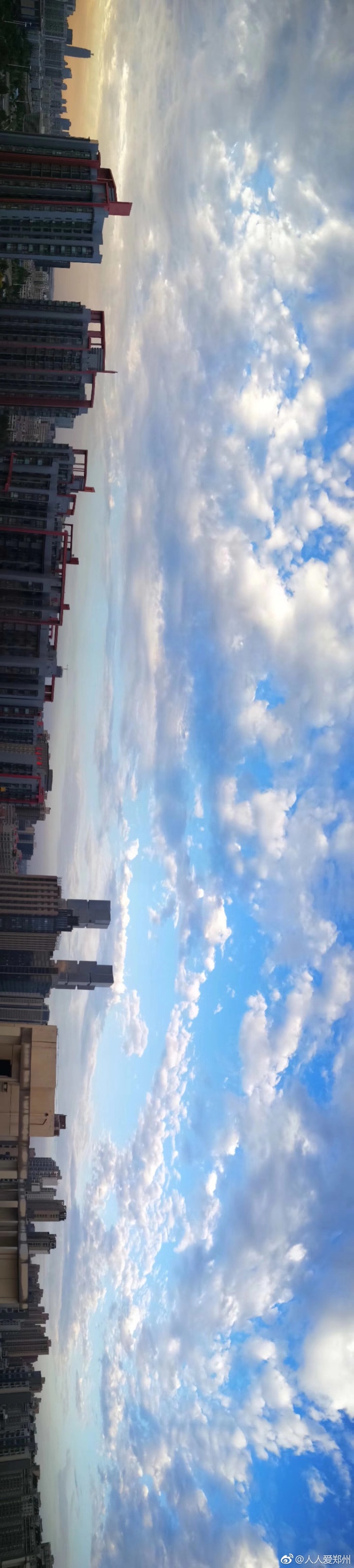 又被鄭州的藍(lán)天刷屏！隨便一拍就是手機(jī)壁紙