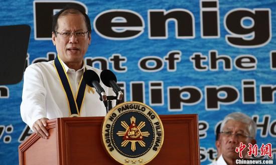 　　資料圖：菲律賓總統(tǒng)阿基諾。中新社發(fā) Malacanang 攝