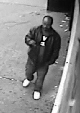 警方公布的嫌疑人視頻截圖。