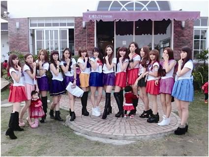 臺(tái)23名辣媽扮美少女戰(zhàn)士