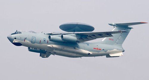 中國空警2000圓盤有3座雷達(dá) 探測距離世界最遠(yuǎn)