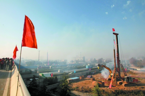 三環(huán)快速化最后一個(gè)項(xiàng)目中州大道開工