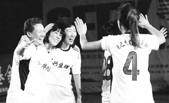 此次運之杰足球俱樂部的參賽隊員，大多是由女足退役球員組成