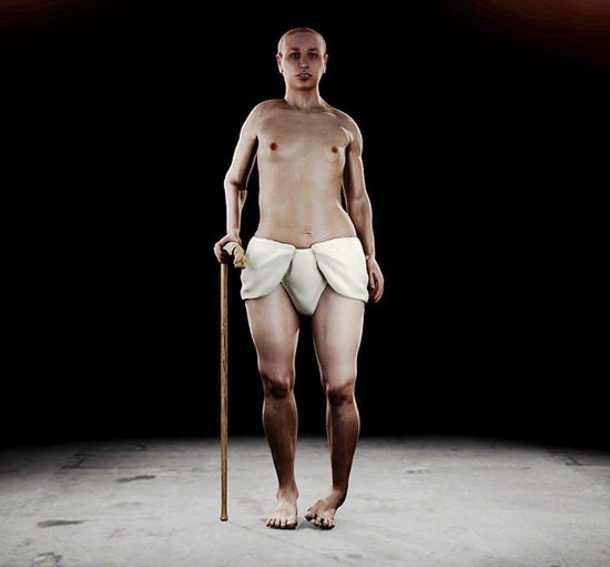 　埃及法老王圖坦卡蒙真容曝光，齙牙畸形足